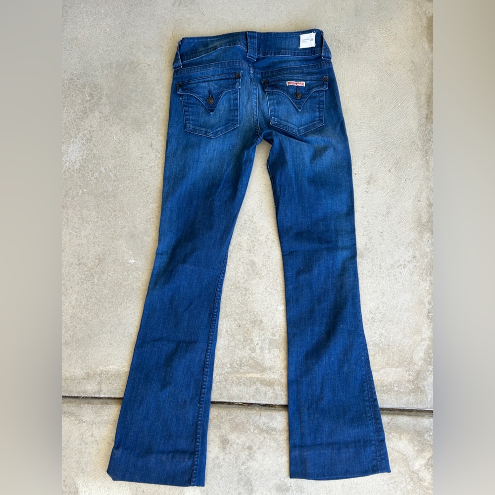 Hudson Signature Bootcut Women's Blue Jeans Size 26 - Picture 4 of 10